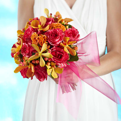 Brilliant Shades of Love Bouquet – SHINKLES' FLOWER SHOP & GREENHOUSE, Temperance MI