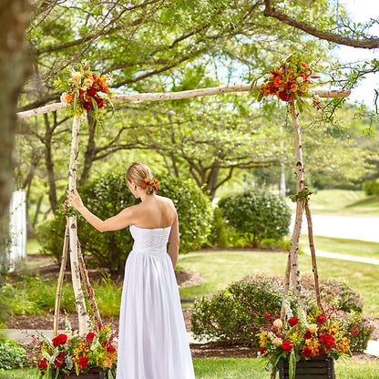Arbor of Love Archway – SHINKLES' FLOWER SHOP & GREENHOUSE, Temperance MI