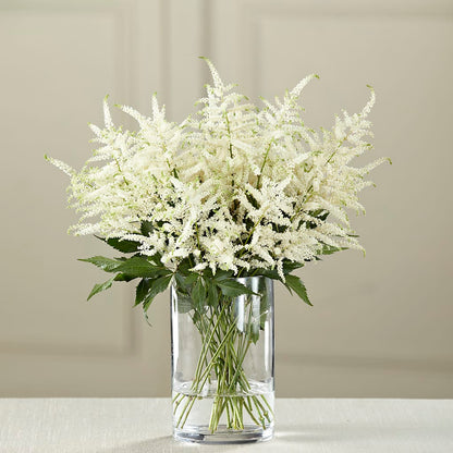 White Astilbe Bouquet – SHINKLES' FLOWER SHOP & GREENHOUSE, Temperance MI